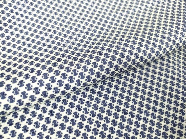 平和屋着物▽男性 江戸小紋 単衣 丸文 正絹 逸品 DAAV5196az