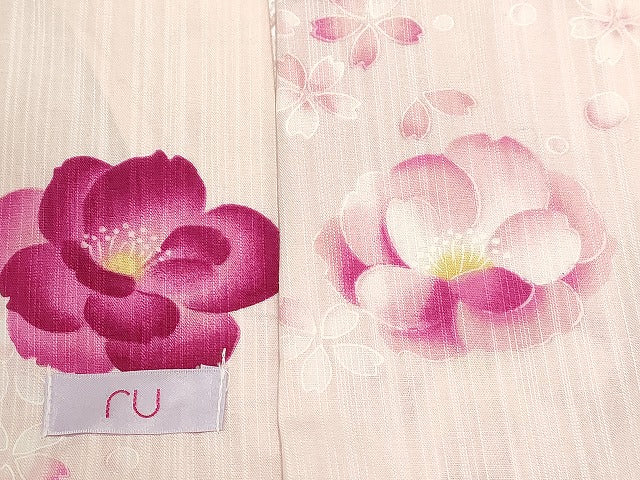 平和屋本店■浴衣 まとめて 45点 蝶 花柄 ru しじら織 など 着用可能多数 未使用品あり ppp2453