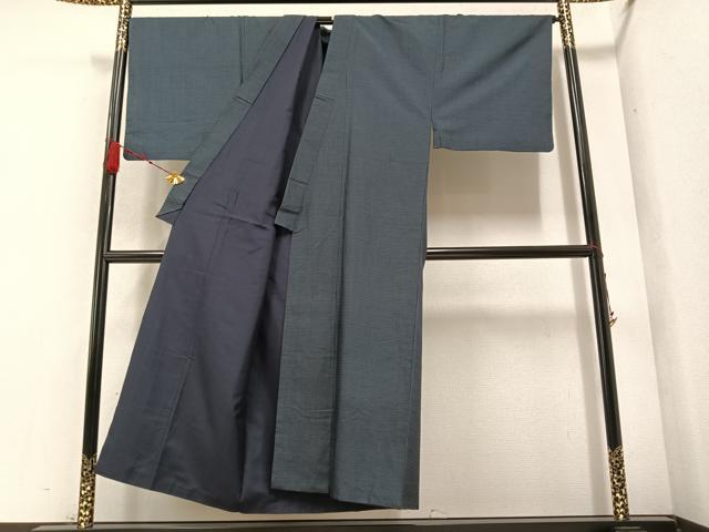 平和屋着物●男性 本場大島紬 アンサンブル 100亀甲 総詰め 正絹 逸品 AAAZ6862ph