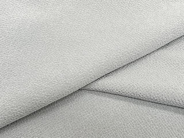 平和屋着物▽上質な色無地 単衣 鬼しぼ縮緬 月白色 正絹 逸品 CAAX2507xi