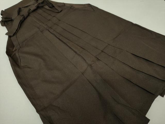 平和屋着物●男性 馬乗袴 霞文 正絹 逸品 DAAV6540ps