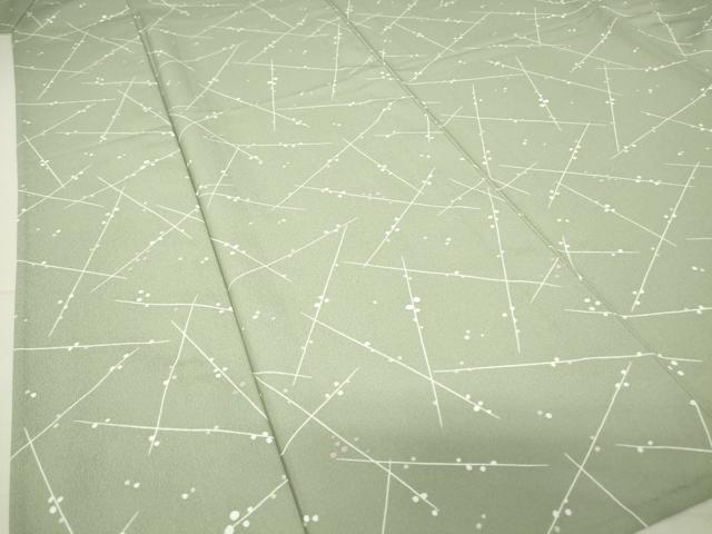 平和屋着物▽小紋 単衣 枝蕾 洗える着物 DAAV5605az