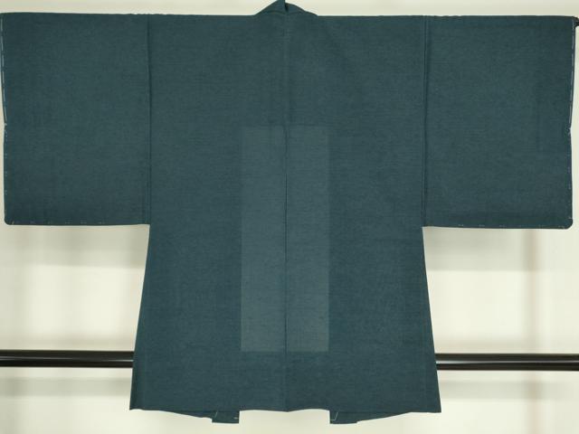 平和屋着物▽男性 羽織 スリーシーズン 春夏秋 塵除け 紺色 未使用 DAAV5631az