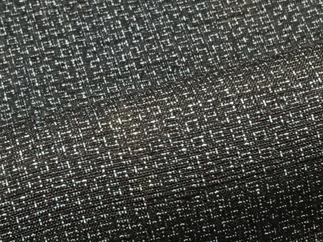 平和屋着物*夏物 紗紬 反物 アンサンブル 幾何学文 着尺+羽尺 逸品 未使用 CAAX3287qv