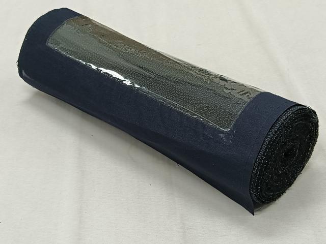平和屋着物*夏物 紗紬 反物 アンサンブル 幾何学文 着尺+羽尺 逸品 未使用 CAAX3287qv