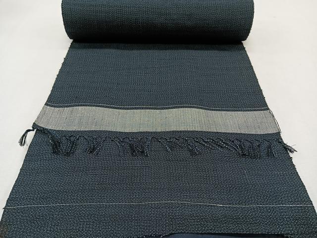 平和屋着物*夏物 紗紬 反物 アンサンブル 幾何学文 着尺+羽尺 逸品 未使用 CAAX3287qv