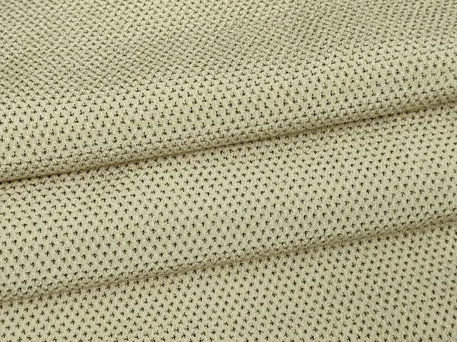 平和屋着物▽本塩沢 単衣 加絣 正絹 逸品 DAAV9993sf
