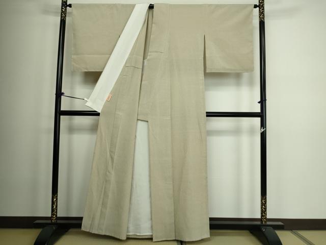 平和屋着物▽本塩沢 単衣 加絣 正絹 逸品 DAAV9993sf