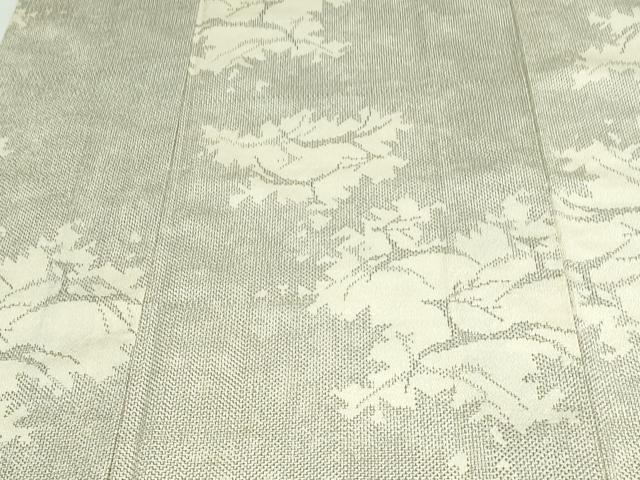 平和屋着物▽本塩沢 単衣 抽象文様 正絹 逸品 DAAW9171sf