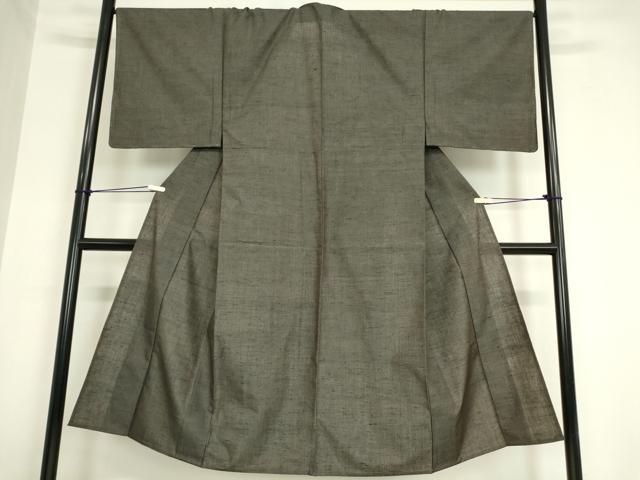 平和屋着物▽男性 紬 単衣 霞文 正絹 逸品 未使用 DAAV5787az