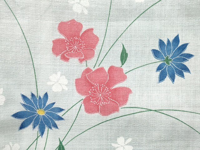 平和屋本店■夏物 小紋 絽 紗 洗える着物 まとめて20点 鶴 蝶 花柄 手描き 着用可能多数 se3625