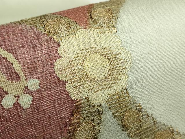 平和屋着物*極上 夏物 太鼓柄袋帯 鳥獣花文 金銀糸 逸品 DZAA9475kh5