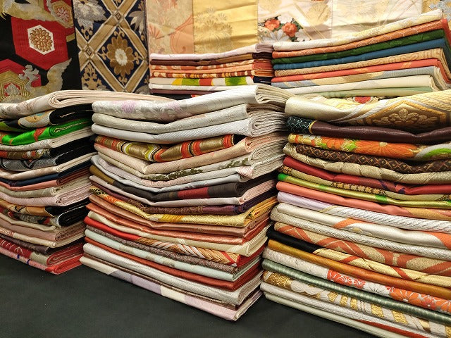 平和屋本店■袋帯 西陣 まとめて100点 鳳凰 鴛鴦 蝶 花柄 宝相華 楽器 佐賀錦 金銀糸 など 着用可能多数 未使用品あり 全て正絹 se3636