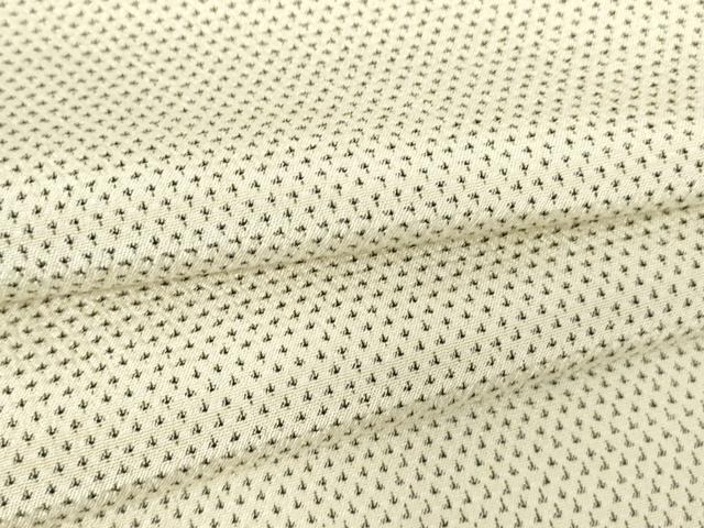 平和屋着物▽本塩沢 単衣 蚊絣文 正絹 逸品 DAAV5844az
