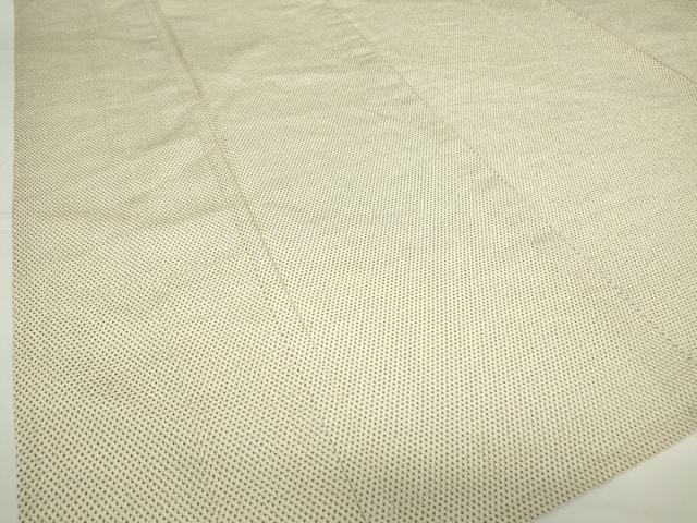 平和屋着物▽本塩沢 単衣 蚊絣文 正絹 逸品 DAAV5844az