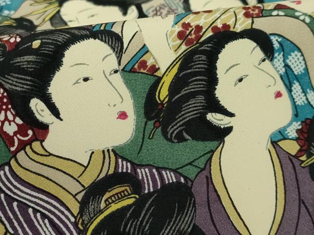 平和屋着物■岡重謹製 OKAJIMA 長襦袢 袷 女人 逸品 DZAA9795kh5