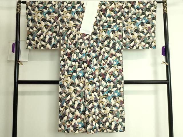 平和屋着物■岡重謹製 OKAJIMA 長襦袢 袷 女人 逸品 DZAA9795kh5