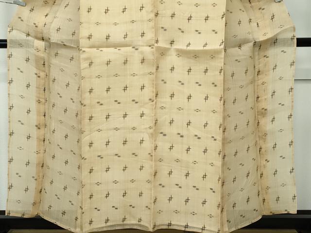 平和屋本店■極上 夏物 芭蕉布 手積み芭蕉糸100% 逸品 CZAA3626s5