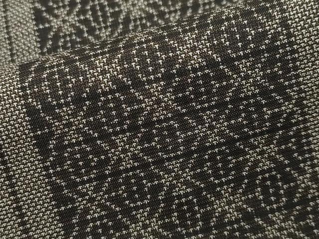 平和屋着物●本場大島紬 9マルキ 吉祥間道 正絹 逸品 CAAX5925gh
