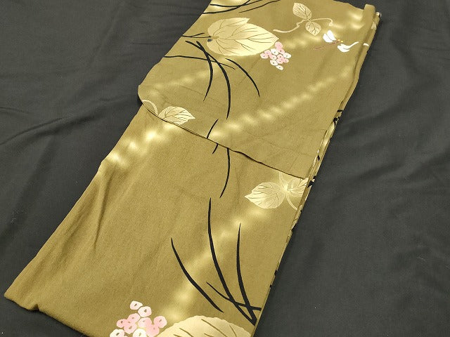 平和屋本店■浴衣 まとめて 3点 蝶 蜻蛉 花柄 ラメ など 着用可能多数 未使用品あり ppp2666 km