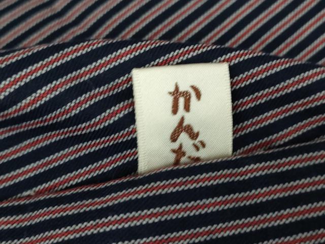 平和屋着物▽男性 小紋 単衣 アンサンブル 縞 キングサイズ 綿 逸品 DAAX3095az