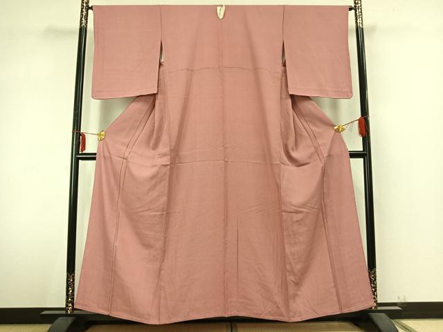 平和屋着物▽江戸小紋 単衣 作家物 鮫小紋柄 正絹 逸品 未使用 AABA7784fy
