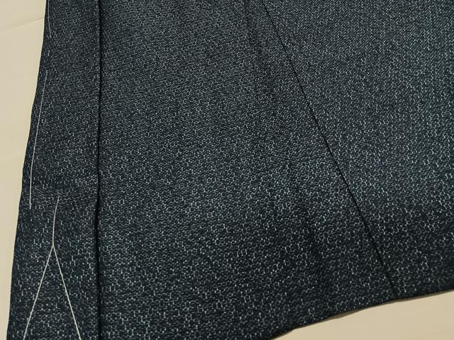 平和屋着物∞男性 紬 亀甲絣 正絹 逸品 未使用 CAAX7889ua