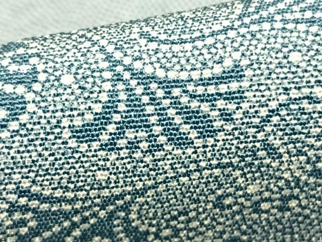 平和屋着物▽江戸小紋 単衣 斜縞 正絹 逸品 AABB2152fy