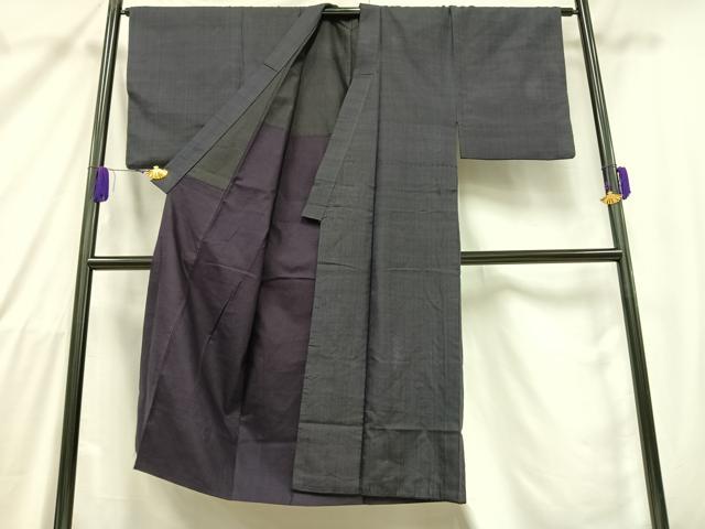 平和屋着物■男性 紬 縞 正絹 逸品 AABB1898mf