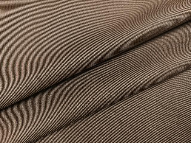 平和屋着物●江戸小紋 万筋 赤墨色×榛色 正絹 逸品 未使用 AABB6259ph
