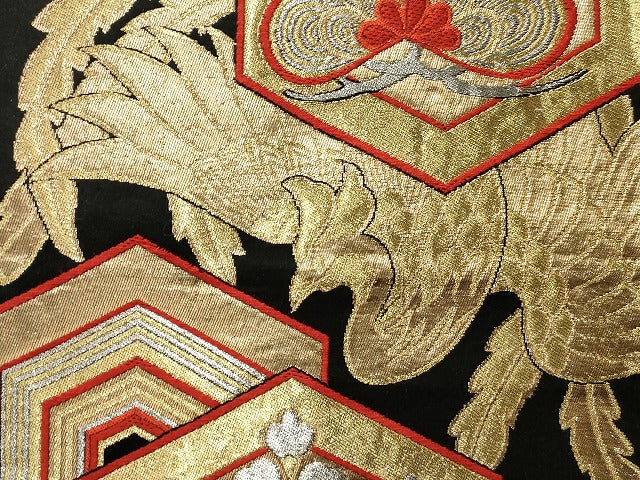 平和屋本店■袋帯 西陣 まとめて100点 鳳凰 鶴 蝶 風景 花柄 宝相華 服部織物 倭織物 金銀糸 など 未使用品あり 全て正絹 se3703