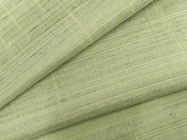 平和屋着物▽紅花紬 米沢 単衣 霞文 反端付き 正絹 逸品 AABB2395fy