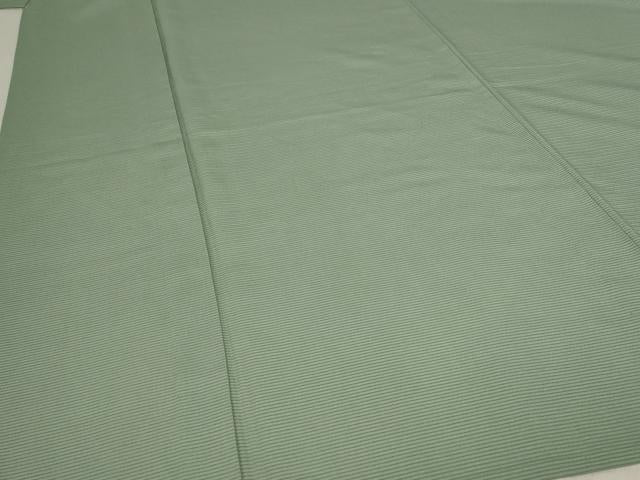 平和屋着物*夏物 色無地 絽 薄青色 正絹 逸品 AABB8648st