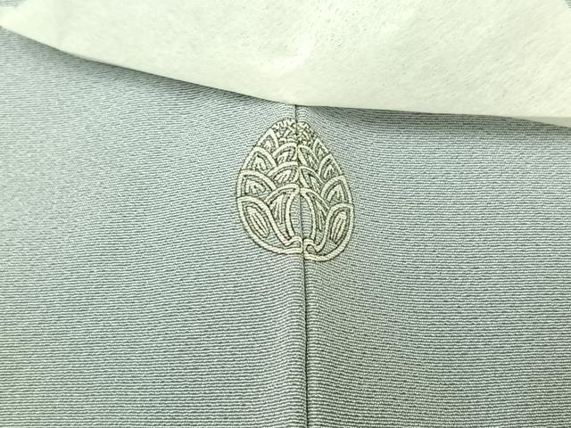 平和屋着物▽上質な色無地 単衣 秘色色 正絹 逸品 AABC0708jh