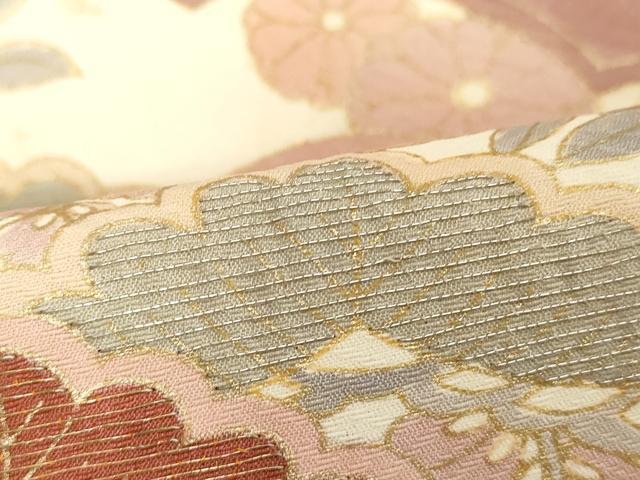 平和屋着物■豪華色留袖 作家物 雲重ね吉祥文 金彩 正絹 逸品 DAAY3924cd