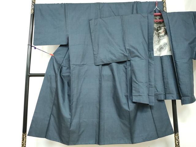 平和屋着物●男性 本場大島紬 アンサンブル 100亀甲 総詰め 正絹 逸品 DAAY5423ud