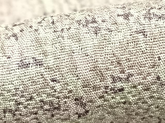 平和屋着物▽上質な小紋 単衣 霞文 正絹 逸品 AABC3771fy