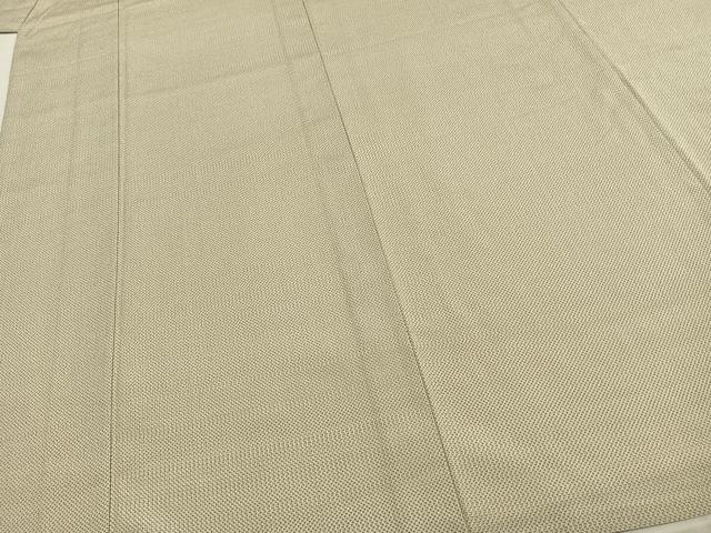 平和屋着物▽本塩沢 単衣 霞文 正絹 逸品 AABC3780fy