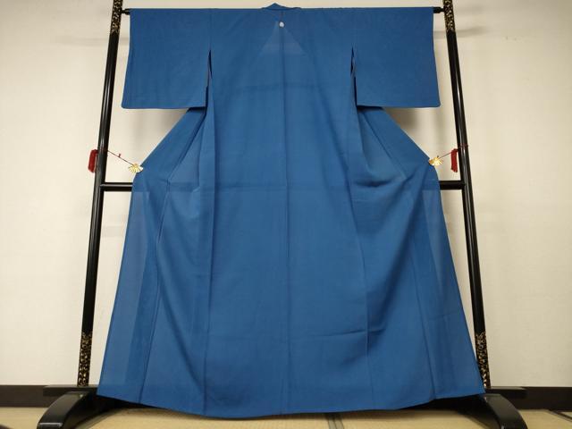 平和屋着物*夏物 色無地 絽 薄縹色 正絹 逸品 AABC6970jd