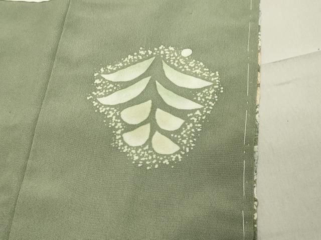 平和屋着物●訪問着 作家物 辻が花 絞り 暈し染め 正絹 逸品 未使用 CAAY8354gh