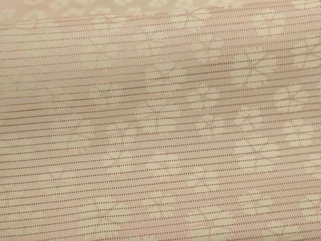 平和屋着物*夏物 長襦袢 絽 舞桜文 暈し染め 正絹 逸品 AABC9392jd