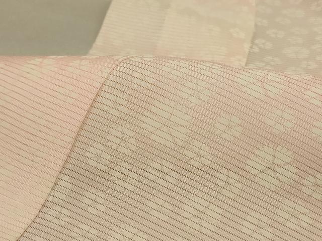 平和屋着物*夏物 長襦袢 絽 舞桜文 暈し染め 正絹 逸品 AABC9392jd