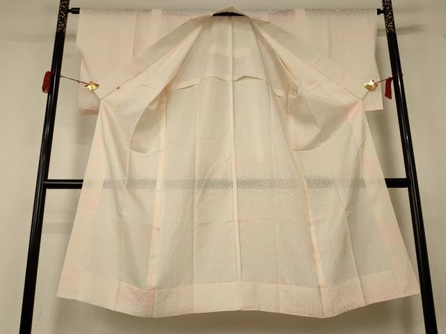 平和屋着物*夏物 長襦袢 絽 舞桜文 暈し染め 正絹 逸品 AABC9392jd