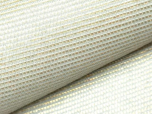 平和屋着物*夏物 六通柄袋帯 霞文 金糸 正絹 逸品 DAAY2959op