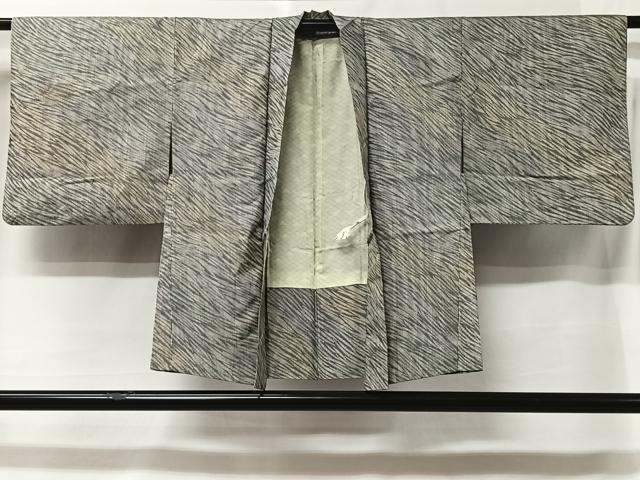 平和屋着物■羽織 抽象文様 正絹 逸品 CAAY8666ua