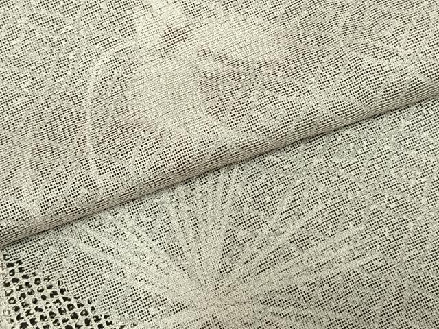 平和屋着物▽訪問着 無双 紗袷 紗×絽 草花文 正絹 逸品 未使用 AABC4043fy