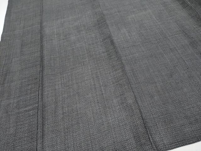 平和屋本店*極上 夏物 石川県指定無形文化財 能登上布 本麻手織上布 100亀甲 総詰め 檳榔子染色地 逸品 未使用 CYAA3694s5