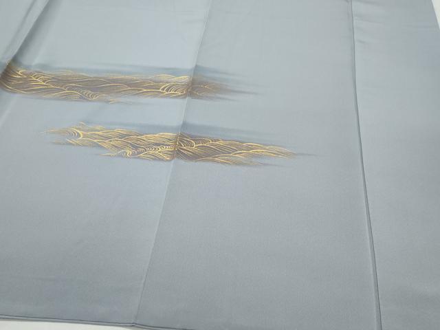 平和屋着物●訪問着 駒刺繍 立波文 金彩 正絹 逸品 CAAZ8190vf