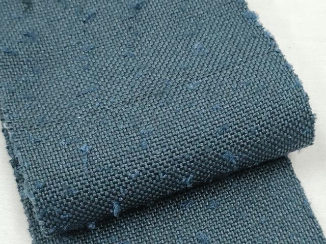 平和屋着物●男性 角帯 紬地 霞文 正絹 逸品 CABA0993hy