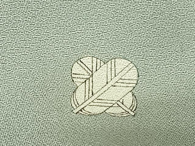 平和屋着物●豪華色留袖 駒刺繍 松竹梅風景文 金彩 正絹 逸品 AABC5033zg